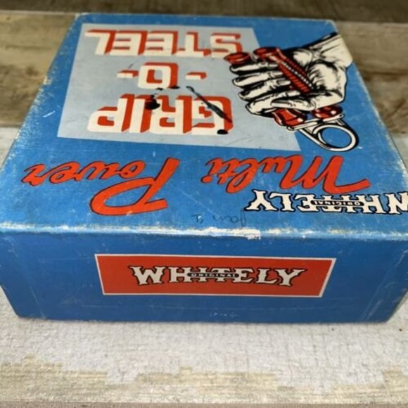 VTG 50’s Original Whitley Multi Power Grip-O-Steel Hand Grips with Instructions - Picture 6 of 9